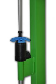 Pol assebliong tool fitting of basket