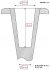 Section with dimensions ferrule FK1936 95
